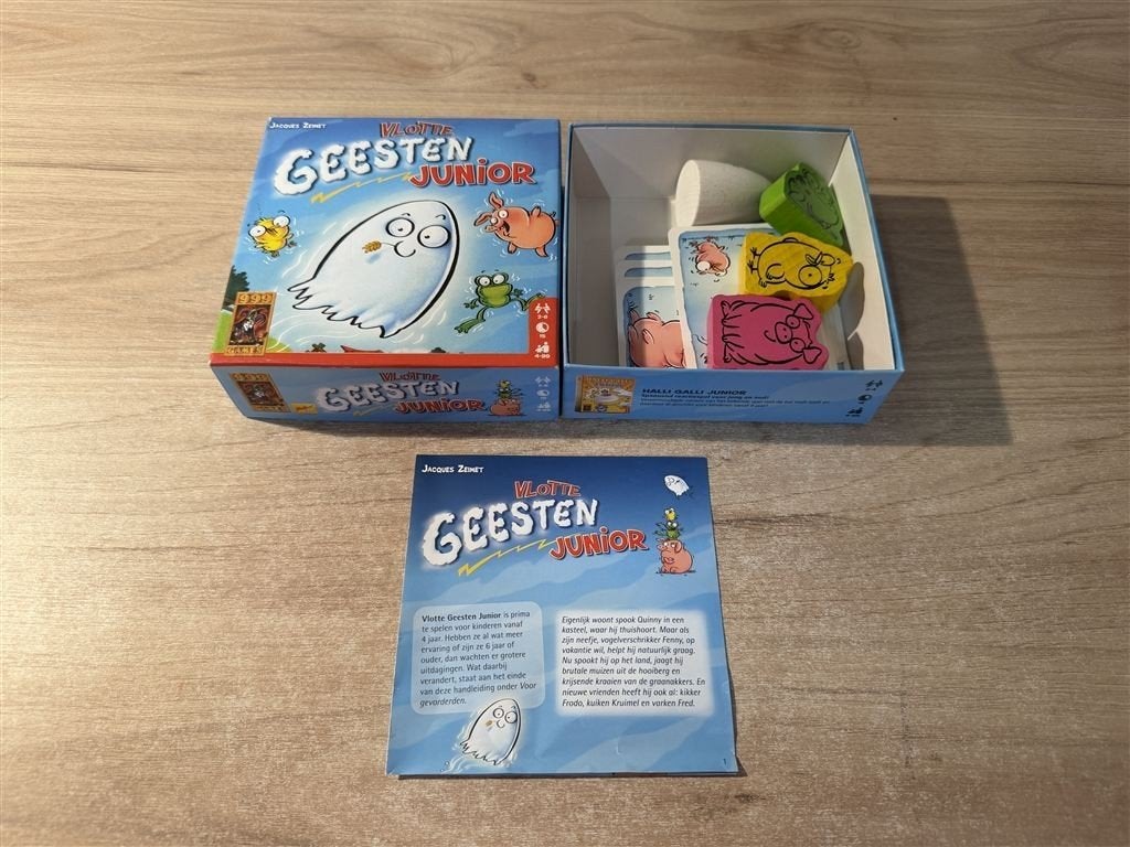Vlotte geesten junior - 999 games - S7039, Ophalen of Verzenden, Zo goed als nieuw