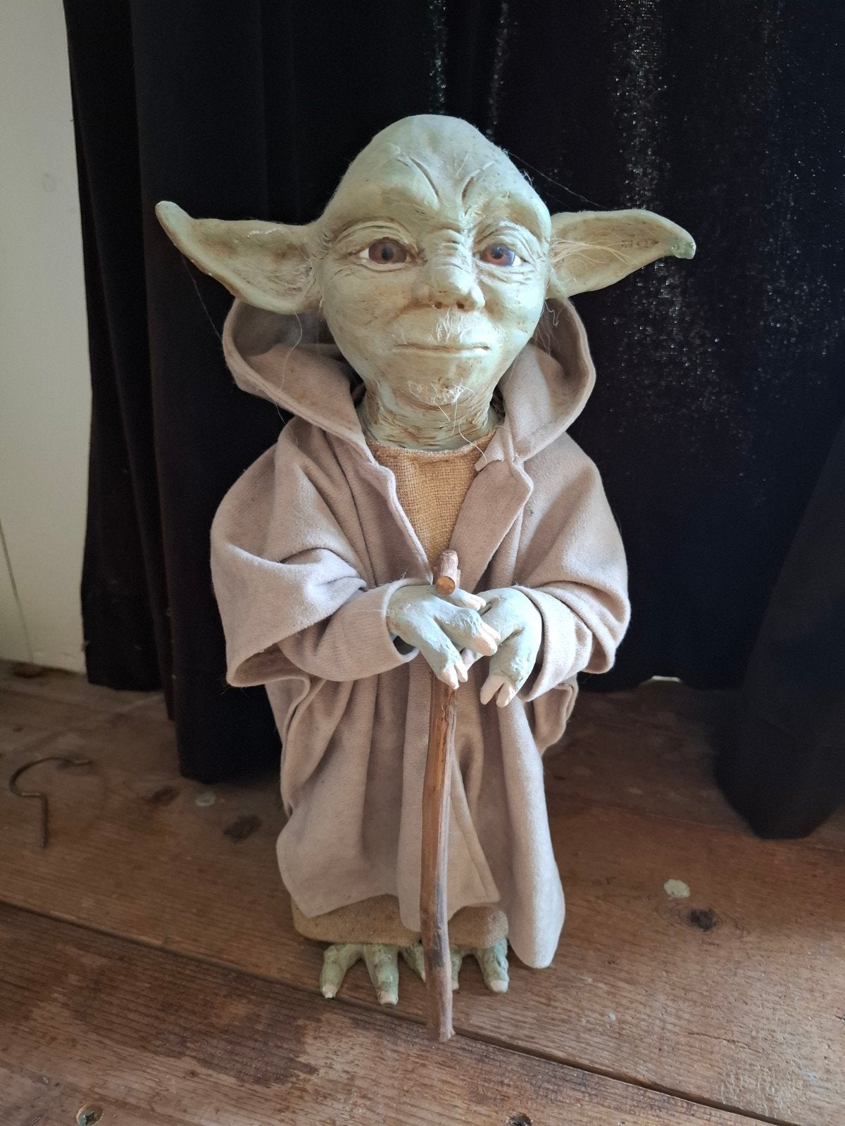 Handgemaakte Star Wars Yoda Pop, Ophalen of Verzenden, Gebruikt, Replica