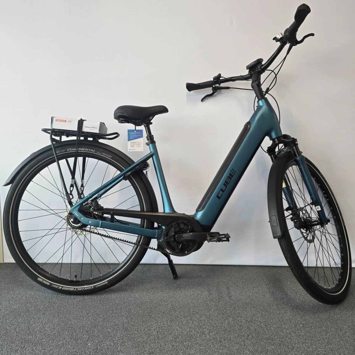 CUBE SUPREME HYBRID EXC 625 BLUE/BLACK 2023 Lageinstap, Ophalen, Gebruikt, -, -