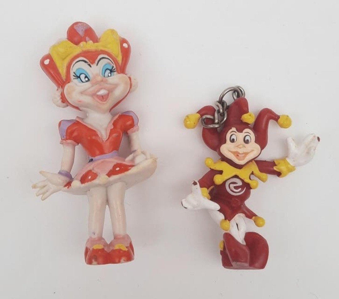 Efteling Pardoes en Pardijntje pvc figuurtjes, Ophalen of Verzenden, Zo goed als nieuw, Beeldje of Poppetje