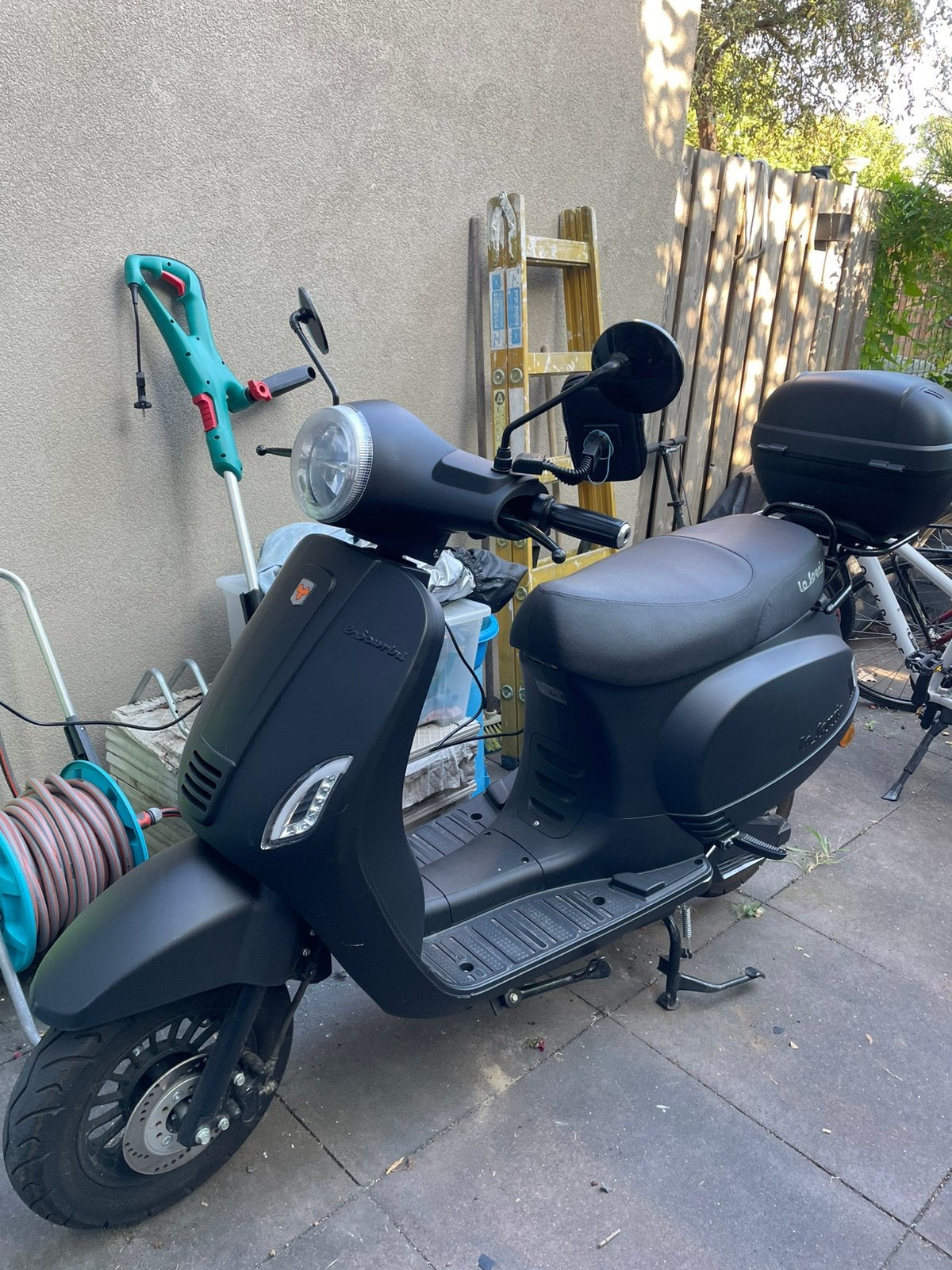 Elektrische La-Souris E-Sourini 2022 Geel Kenteken 1761 km!, Fietsen en Brommers, Elektrisch, Zo goed als nieuw, Ophalen, Overige merken