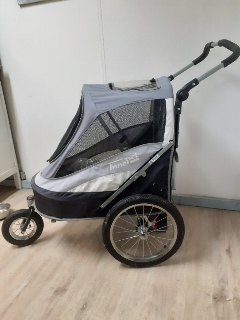Innopet hondenbuggy, Ophalen, Gebruikt