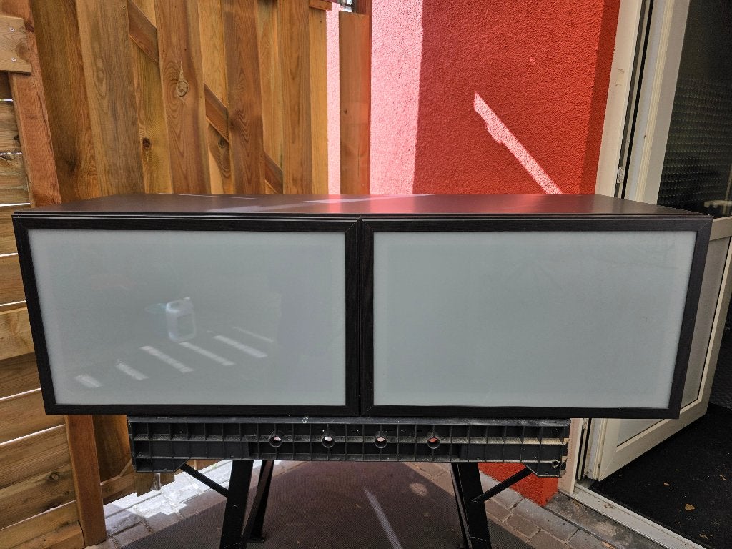 Ikea Besta wandkasten (2 verschillende), Ophalen, Gebruikt, Met deur(en), 150 tot 200 cm