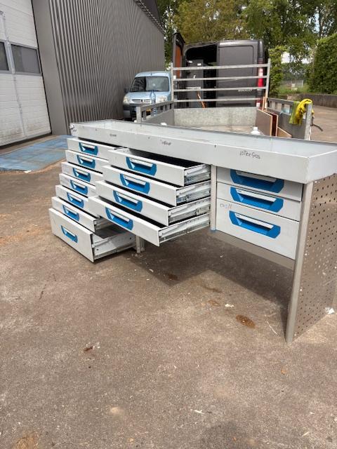 Sortimo (1163) L202 B38 H85 €399, Ophalen, Laaiin Bedrijfswagen Inrichtingen, Hank,Rhenoy, Zo goed als nieuw