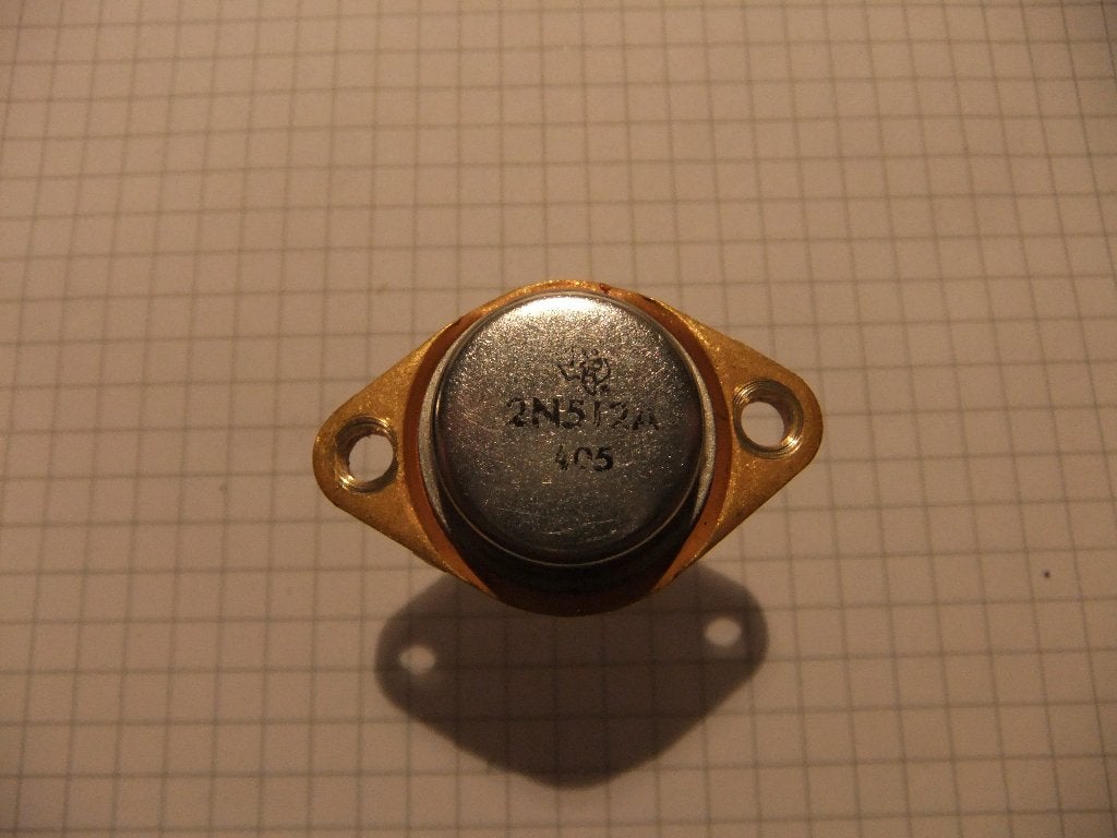 Transistor 2N512A, Hobby en Vrije tijd, Elektronica-componenten, Ophalen of Verzenden, Gebruikt