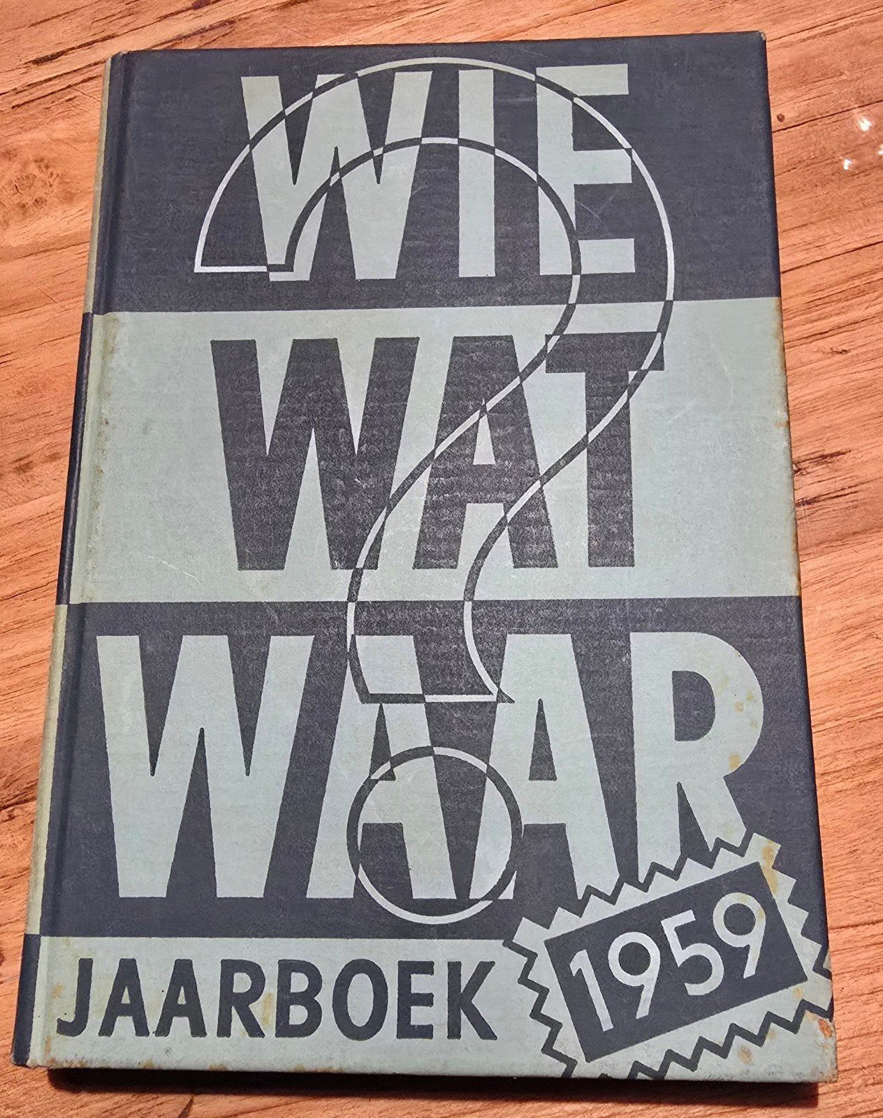 wie wat waar 1959, Ophalen of Verzenden, 20e eeuw of later, Gelezen
