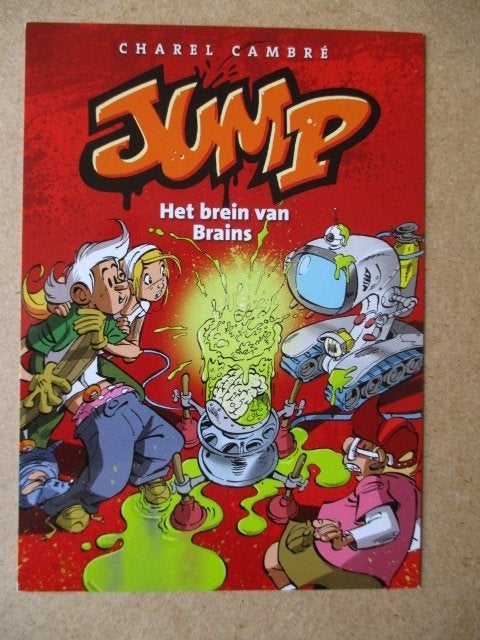 adv10979 jump ansichtkaart, Ophalen, Overige figuren, Gebruikt, Overige typen