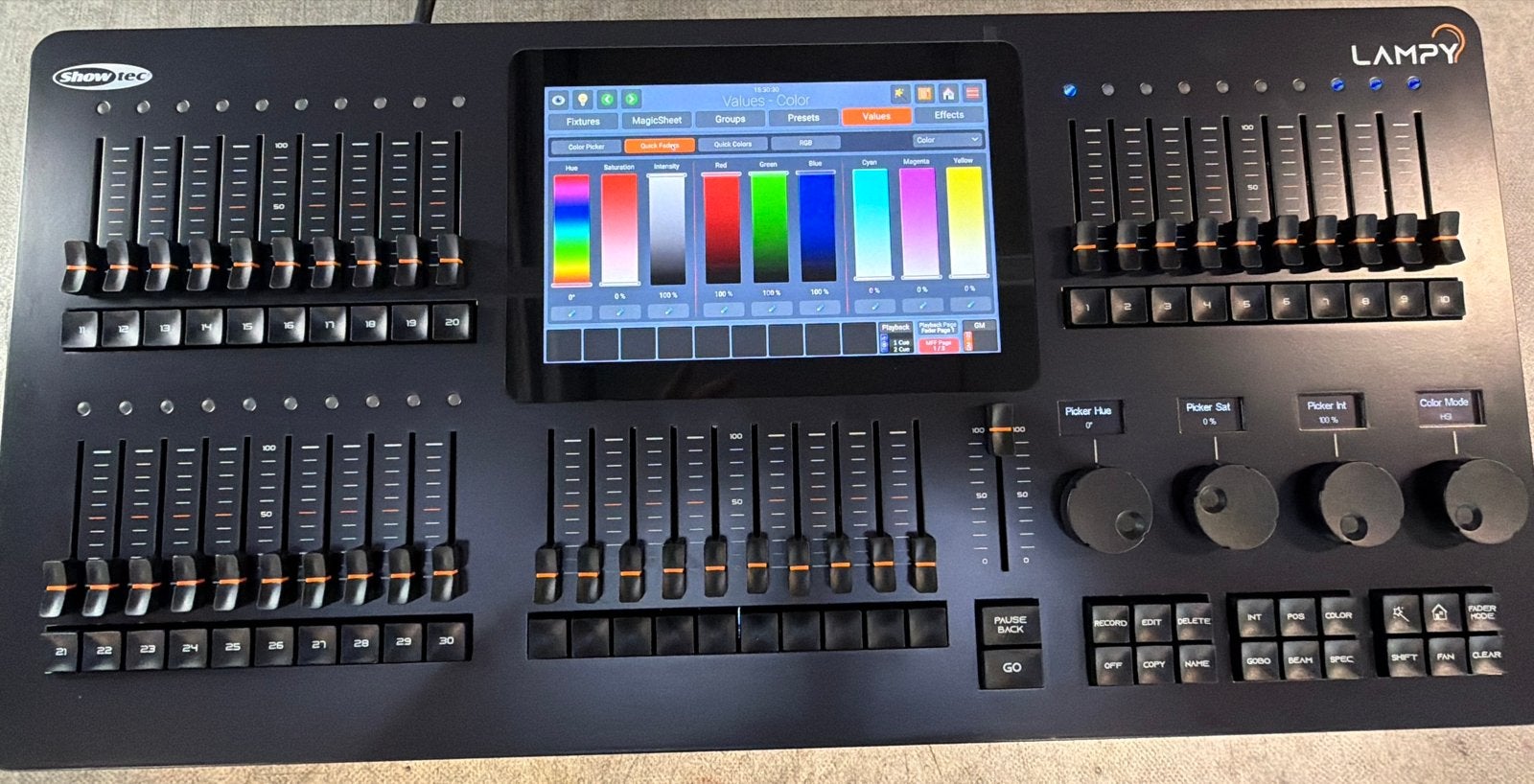 Showtec Lampy 40 NXTGEN 2U DMX Lichtcontroller, Ophalen of Verzenden, Zo goed als nieuw, Licht