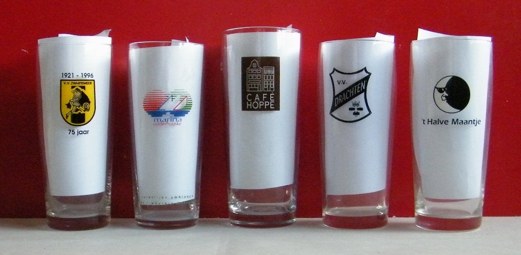 Amstel Bier glazen -25-, Verzamelen, Biermerken, Ophalen, Zo goed als nieuw, Glas of Glazen, Amstel