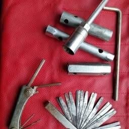 7 stuks oude autoreparatie gereedschappen, Doe-het-zelf en Verbouw, Ophalen of Verzenden, Gebruikt