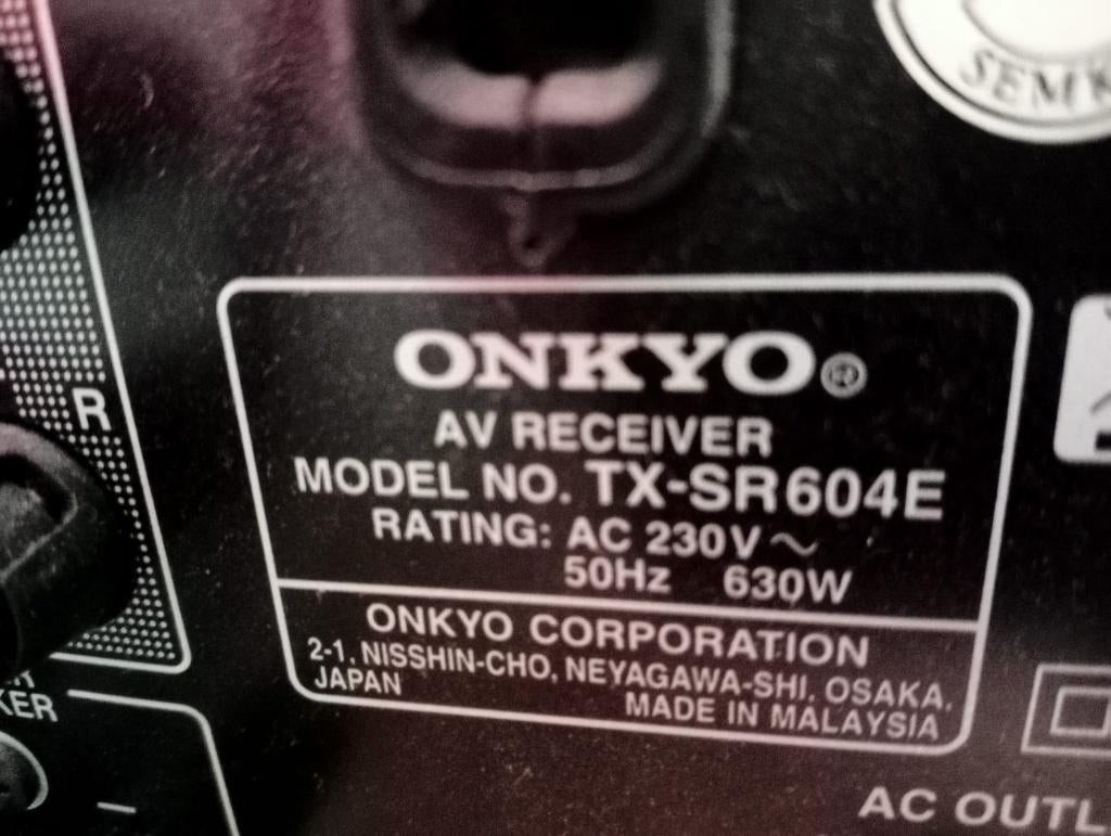 reciever Onkyo, Ophalen, Gebruikt, 120 watt of meer, Onkyo