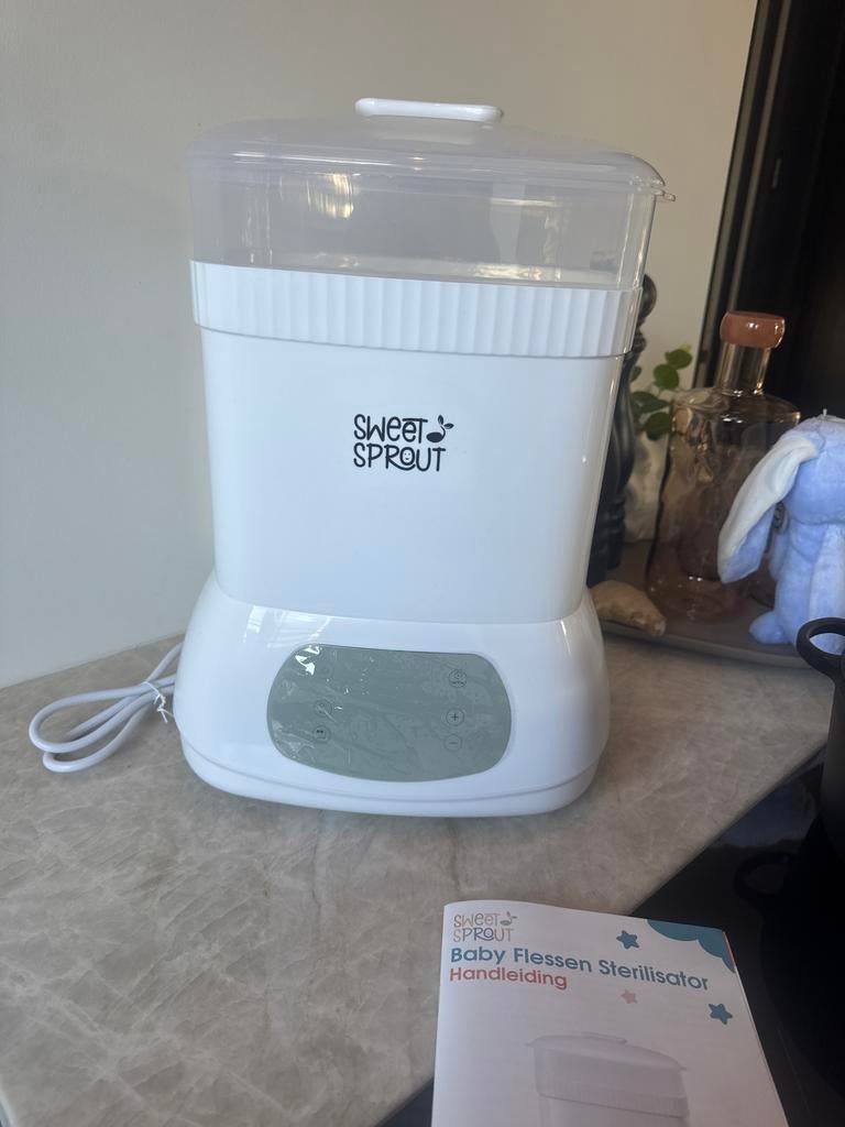 Sweet Sprout Flessen Sterilisator - Snel & Efficiënt, Ophalen of Verzenden, Zo goed als nieuw