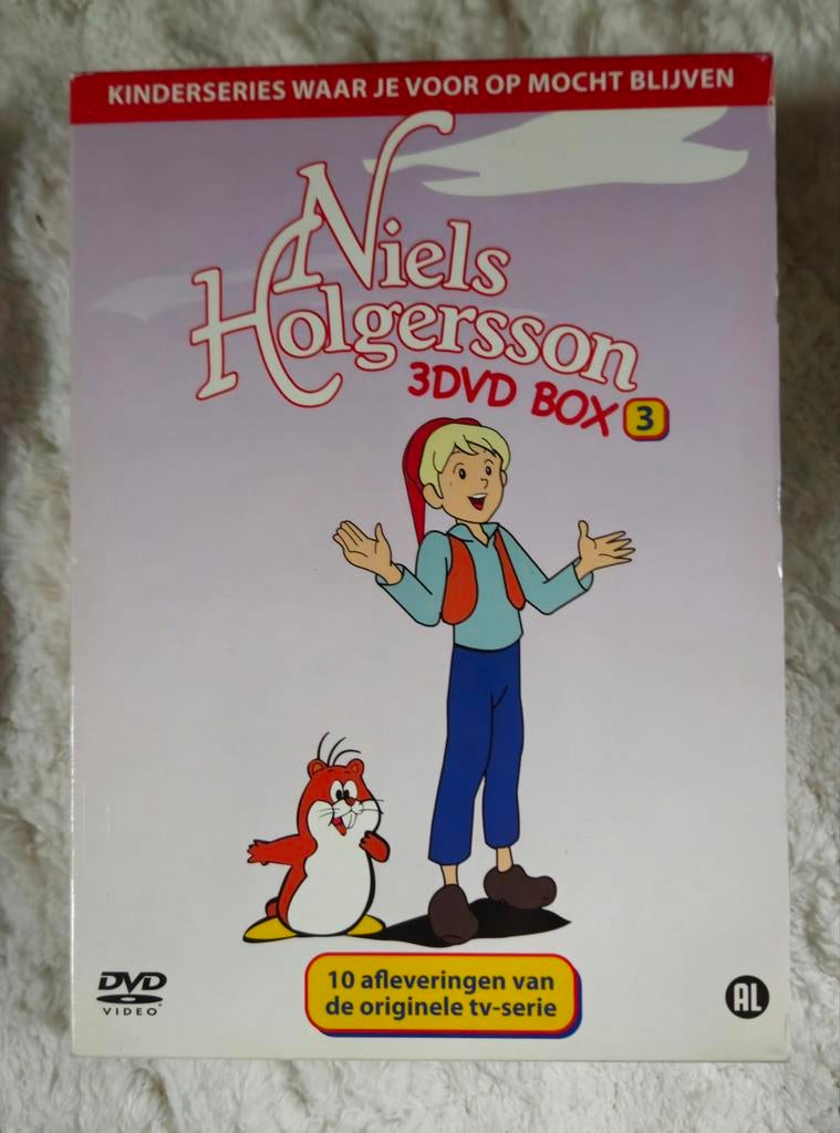 Niels Holgersson 3 DVD Box, Alle leeftijden, Ophalen of Verzenden, Zo goed als nieuw