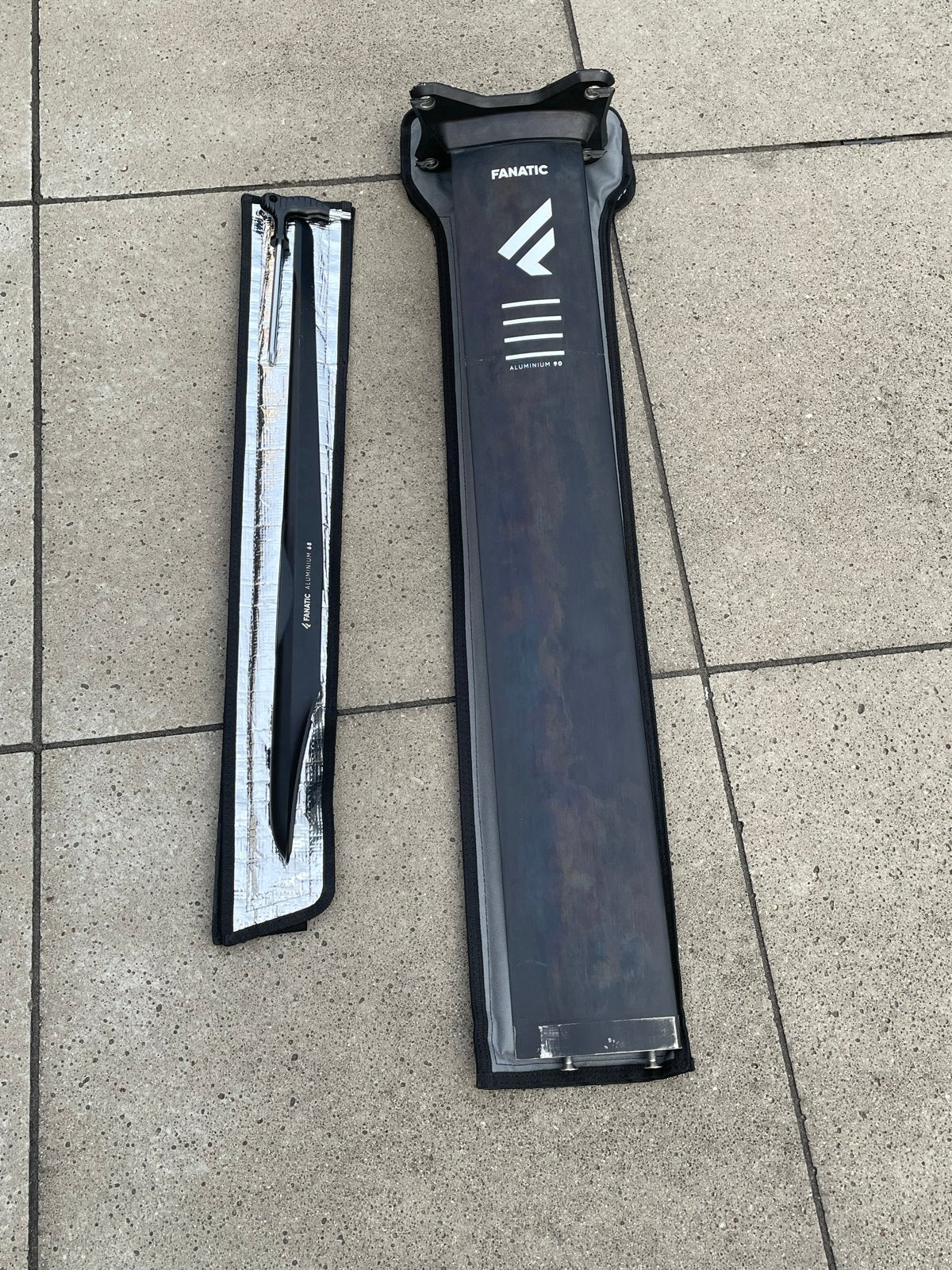 Fanatic / Duotone Foil mast Alu + fuselage en tas, Ophalen of Verzenden, Gebruikt, Wingsurf-hydrofoil