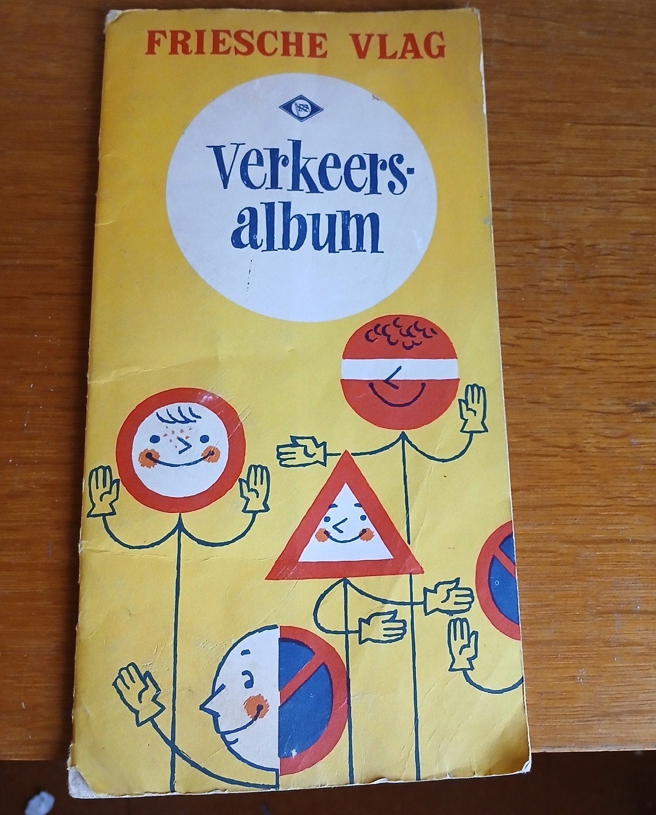 Vintage Friesche Vlag Verkeersalbum - Veilig Verkeer, Ophalen of Verzenden, Gelezen, H. Machielsen (Verbond voor Veilig Verkeer)