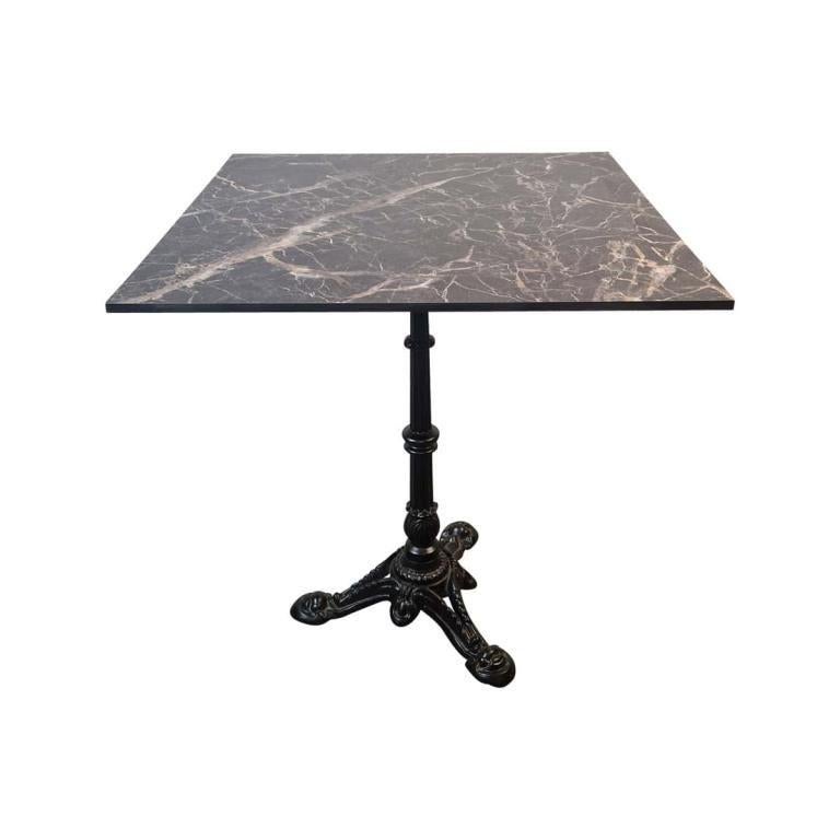HPL marmer bladen, terrastafels, Horeca tafelbladen  549, Gebruikt, Rond, Ophalen of Verzenden, 75 cm of meer