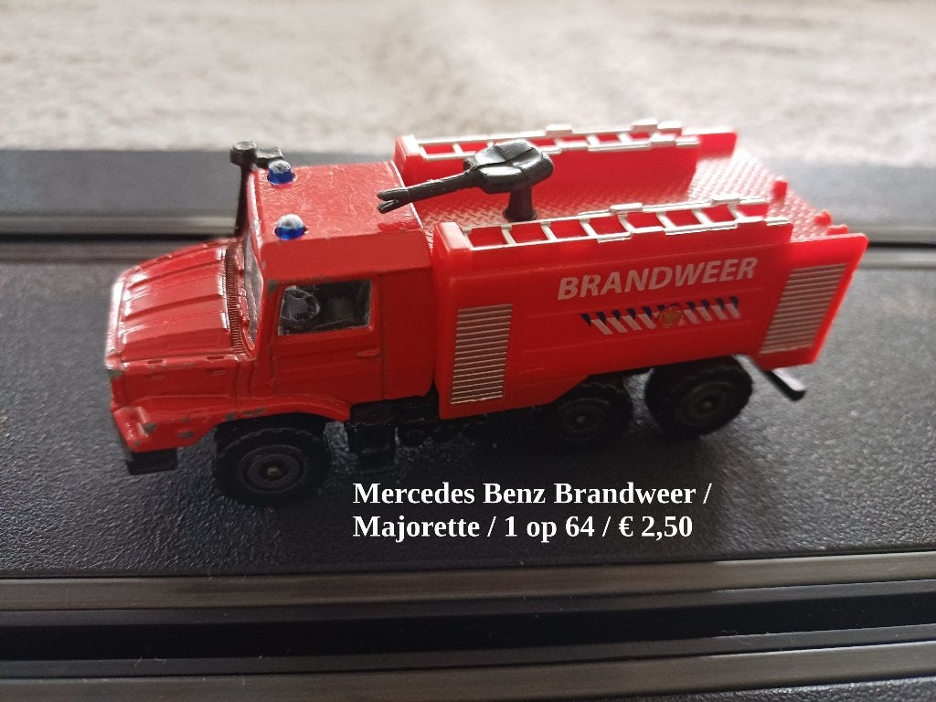 BRANDWEER MODELAUTO, Ophalen of Verzenden, Gebruikt, Overige typen
