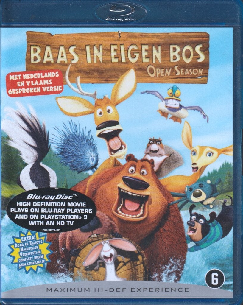 Baas in eigen bos, Cd's en Dvd's, Blu-ray, Ophalen of Verzenden, Nieuw in verpakking, Tekenfilms en Animatie