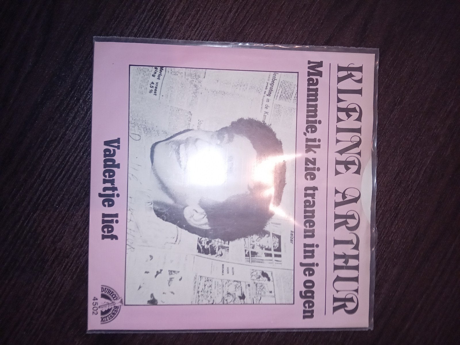 Kleine Arthur - Mammie, ik zie tranen in je ogen (Single), Gebruikt, 7 inch, Ophalen of Verzenden, EP