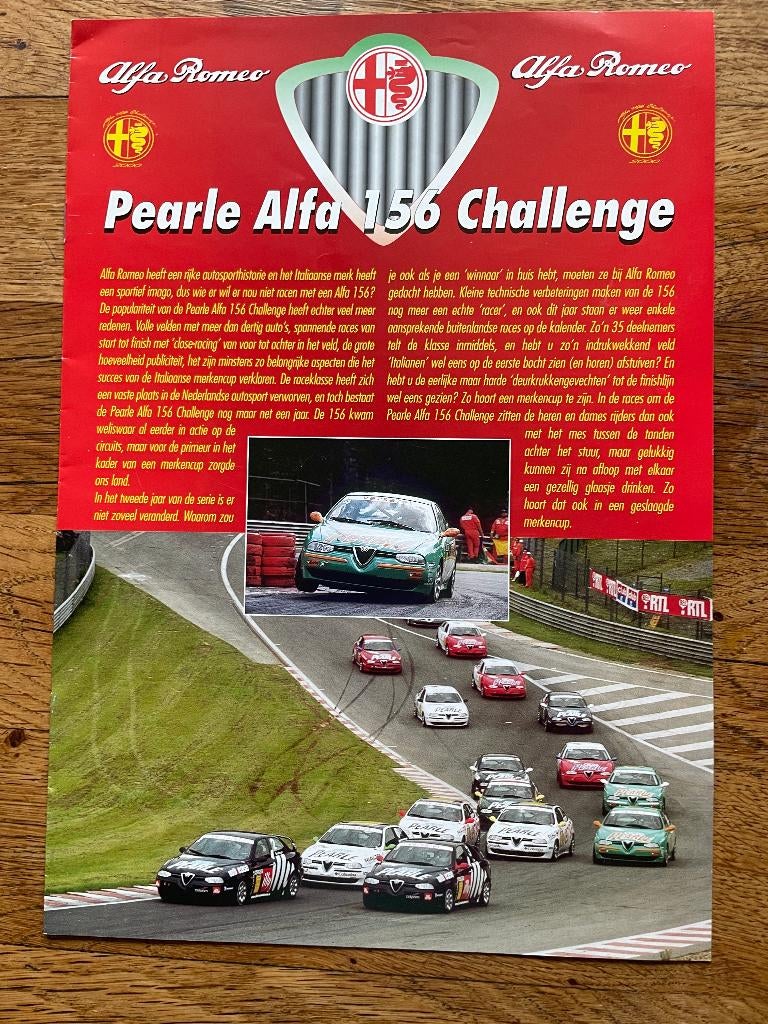 Alfa Romeo 156 Challenge 2000, Alfa Romeo, Alfa Romeo NL, Nieuw, Ophalen of Verzenden