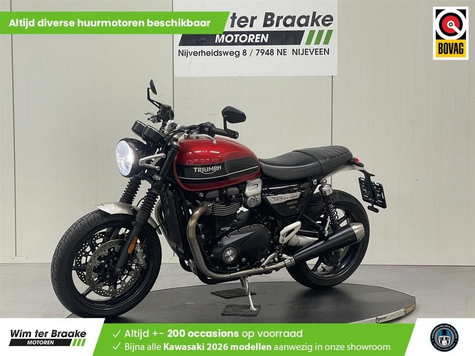 Triumph Speed Twin 1200 T120 ABS (bj 2019), 2 cilinders, Motorrijbewijs A, Bedrijf, Onbekend