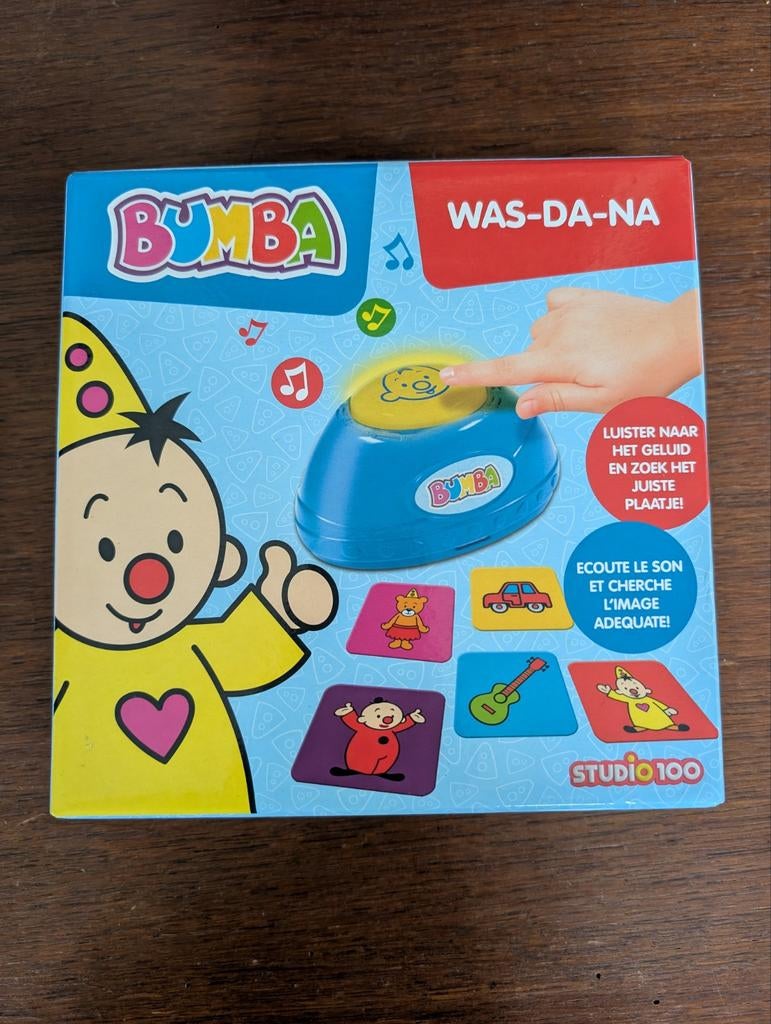Studio 100 Bumba was-da-na geluidenspel en memorie, Een of twee spelers, Ophalen of Verzenden, Gebruikt