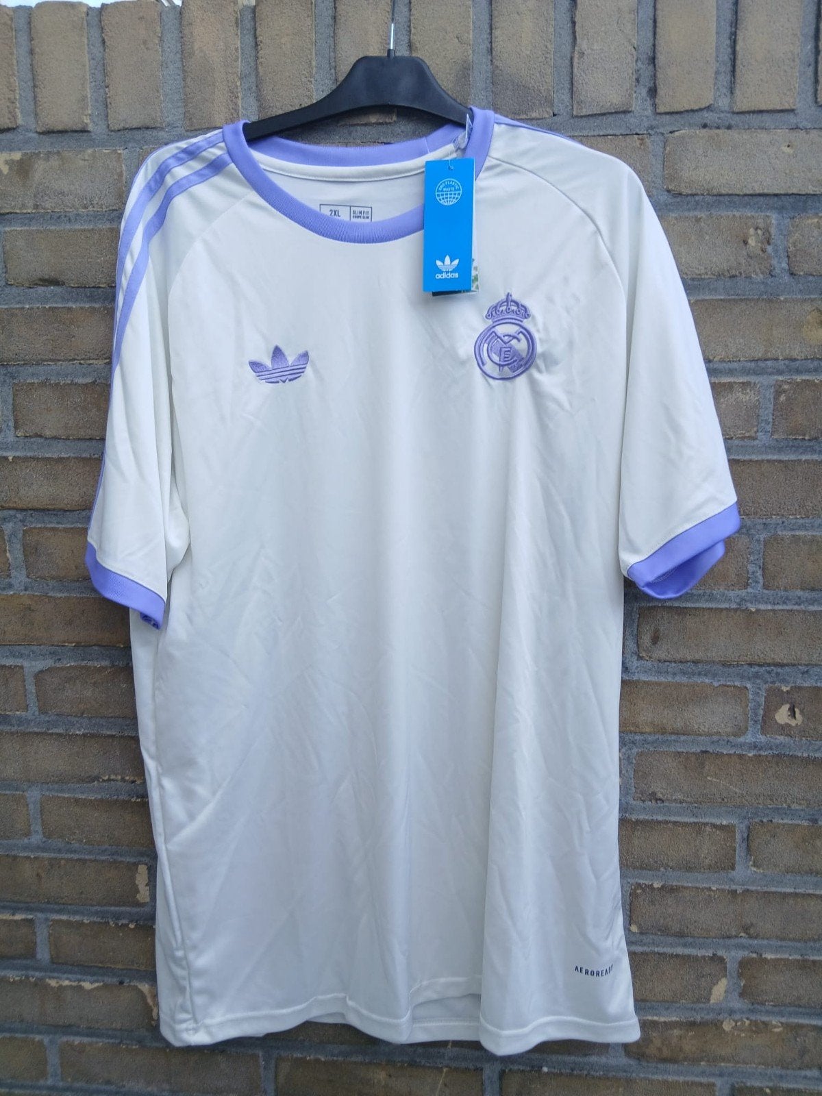 Real Madrid icon adidas shirt xxl, Ophalen of Verzenden, Nieuw, Overige maten, Wit