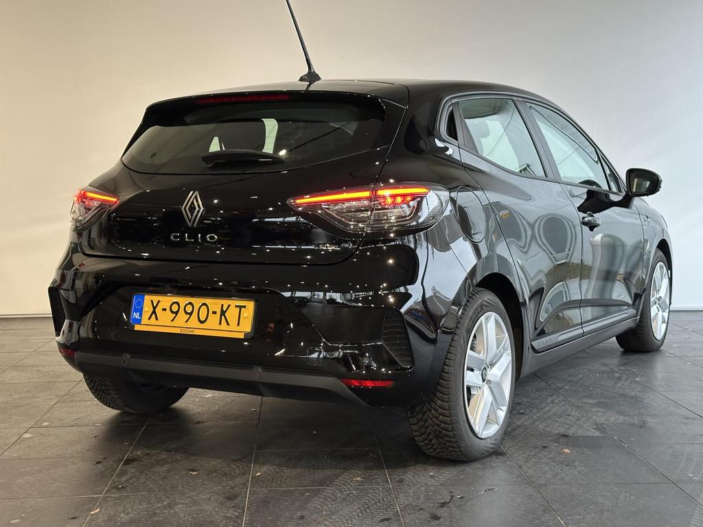 Renault Clio 1.6 E-Tech Full Hybrid 145 evolution NAVIGATIE, Auto's, Renault, Stof, Gebruikt, Met garantie (alle), Zwart