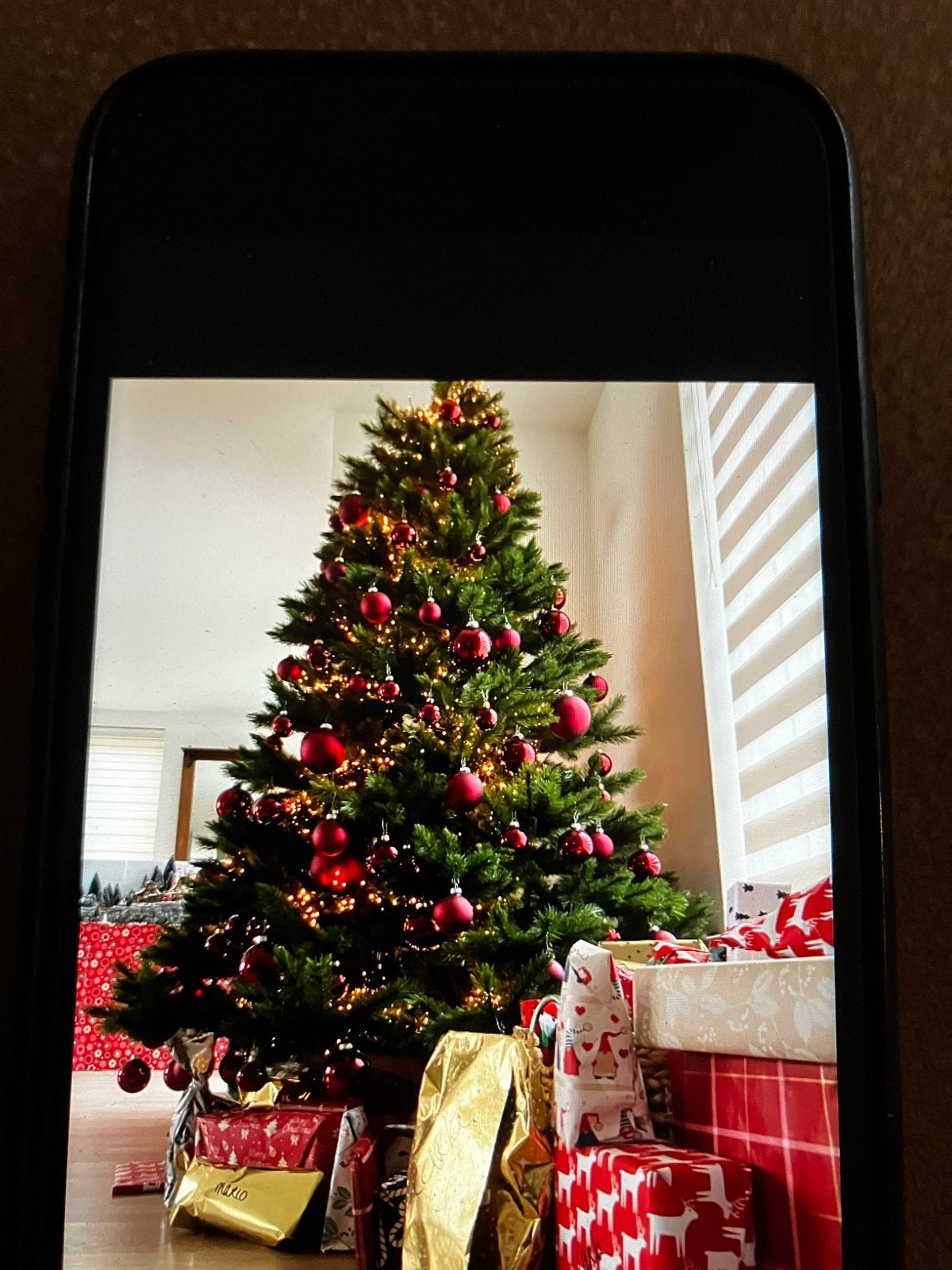 Kunstkerstboom, Ophalen