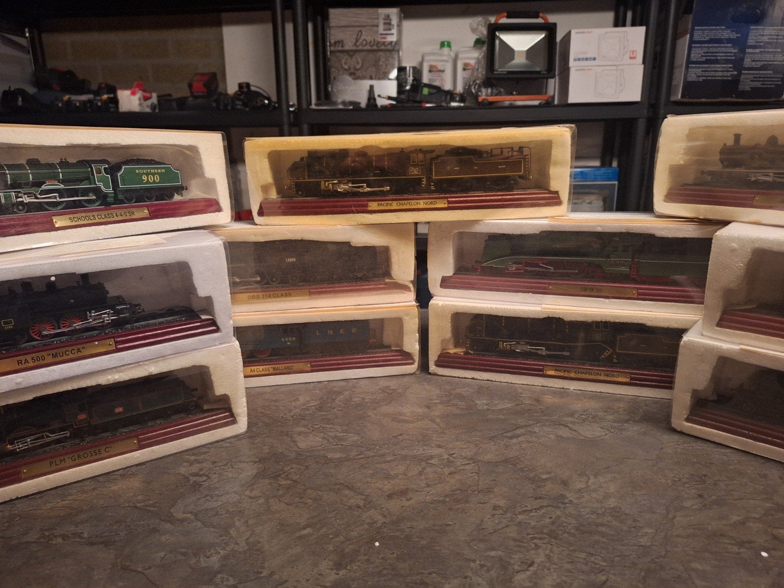 11 stuks model treinen, Overige merken, ., Nieuw, Ophalen of Verzenden