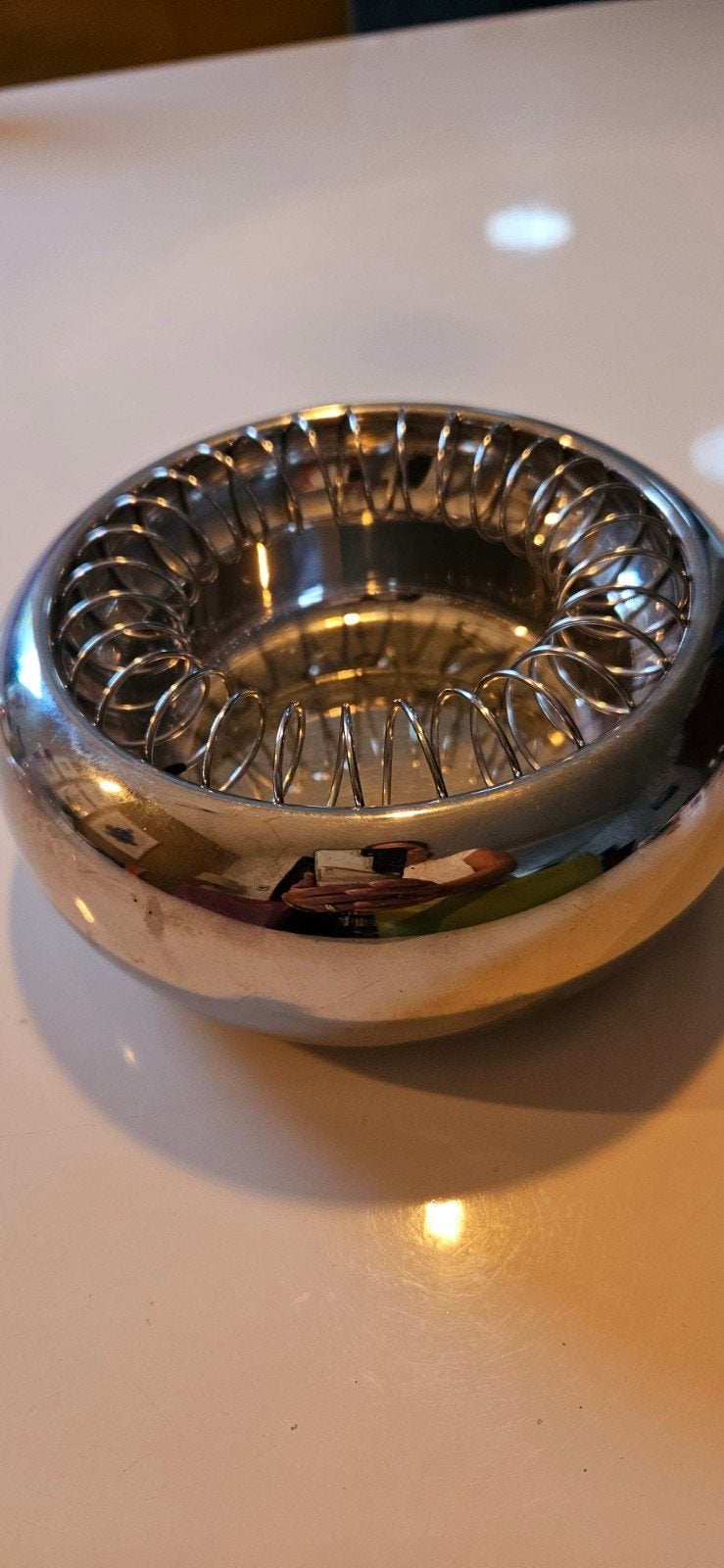 Alessi Spirale asbak - Achille Castiglioni, Ophalen, Object, Zilver, Metaal