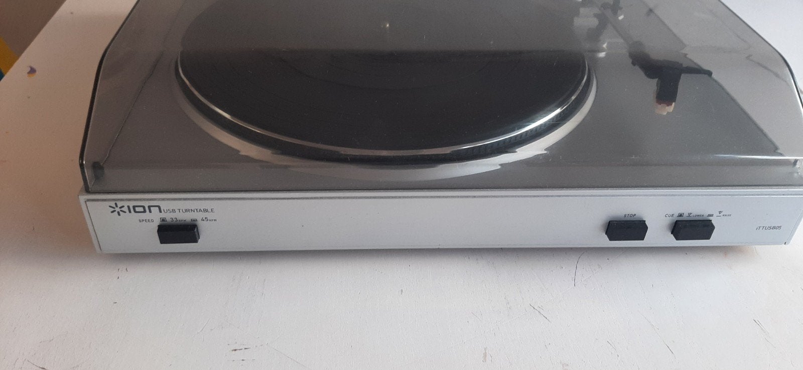 Ion USB Platenspeler - Digitaliseer je Vinylcollectie, Gebruikt, USB-aansluiting, Platenspeler, Ophalen