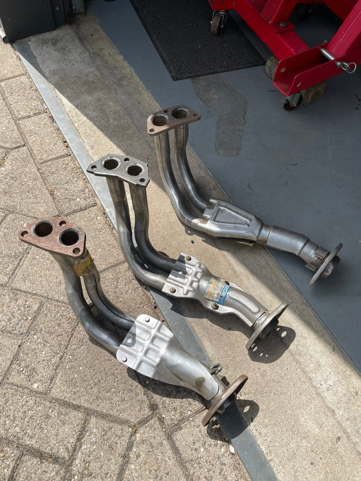 Mazda oldtimer uitlaat voorpijp 323 BD , BF en 626 GD 1.8, Ophalen of Verzenden, Nieuw, Mazda