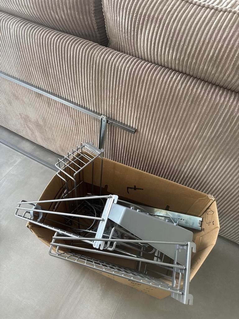 Schoonmaak inbouwset voor IKEA Metod keuken, Ophalen, Overige typen, IKEA, Zilver