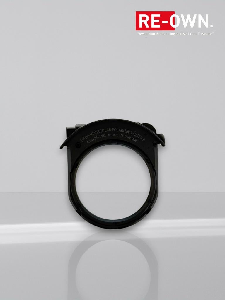 Canon Drop-in Circulair Polarisatie Filter A ( + JJC case), Overige merken, Canon, ., Overige typen
