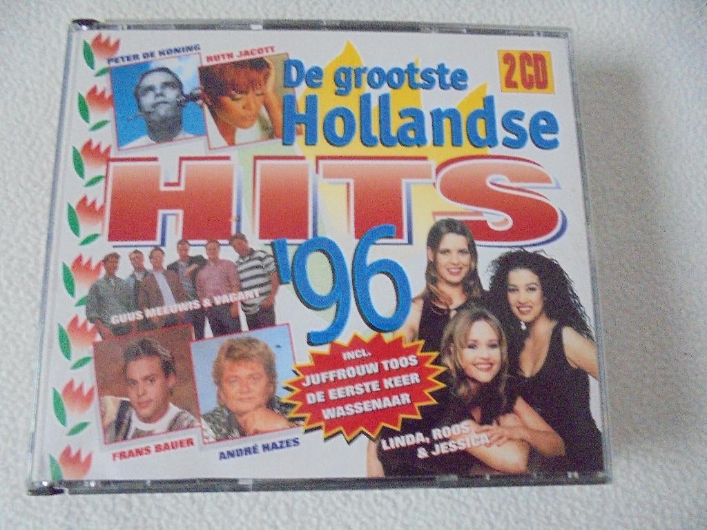 Dubbel CD De grootste Hollandse hits '96, Ophalen of Verzenden, Zo goed als nieuw, Nederlandstalig
