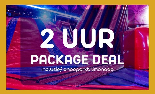 Bounce Valley Breda code voor 2 uur, Tickets en Kaartjes, Eén persoon, Arrangement, Ticket of Toegangskaart