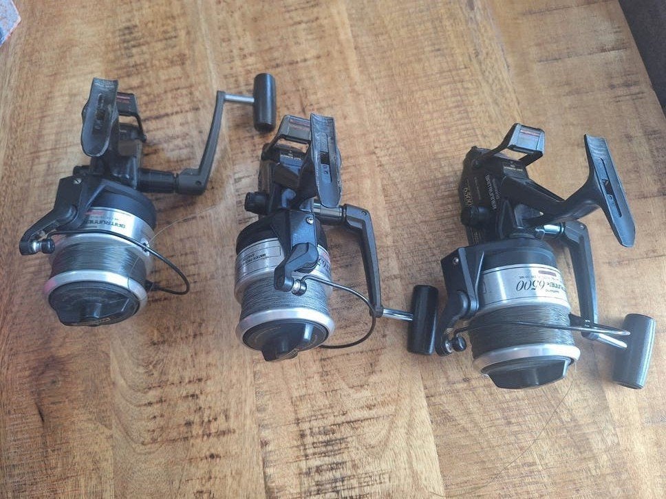 3 x Shimano 6500 USA Baitrunner, Watersport en Boten, Hengelsport | Karpervissen, Ophalen of Verzenden, Molen
