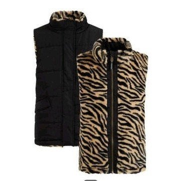 Mooie Reversible Bodywarmer van We Fashion Mt 170/176, Kinderen en Baby's, Kinderkleding | Maat 170, Ophalen, Meisje, Zo goed als nieuw