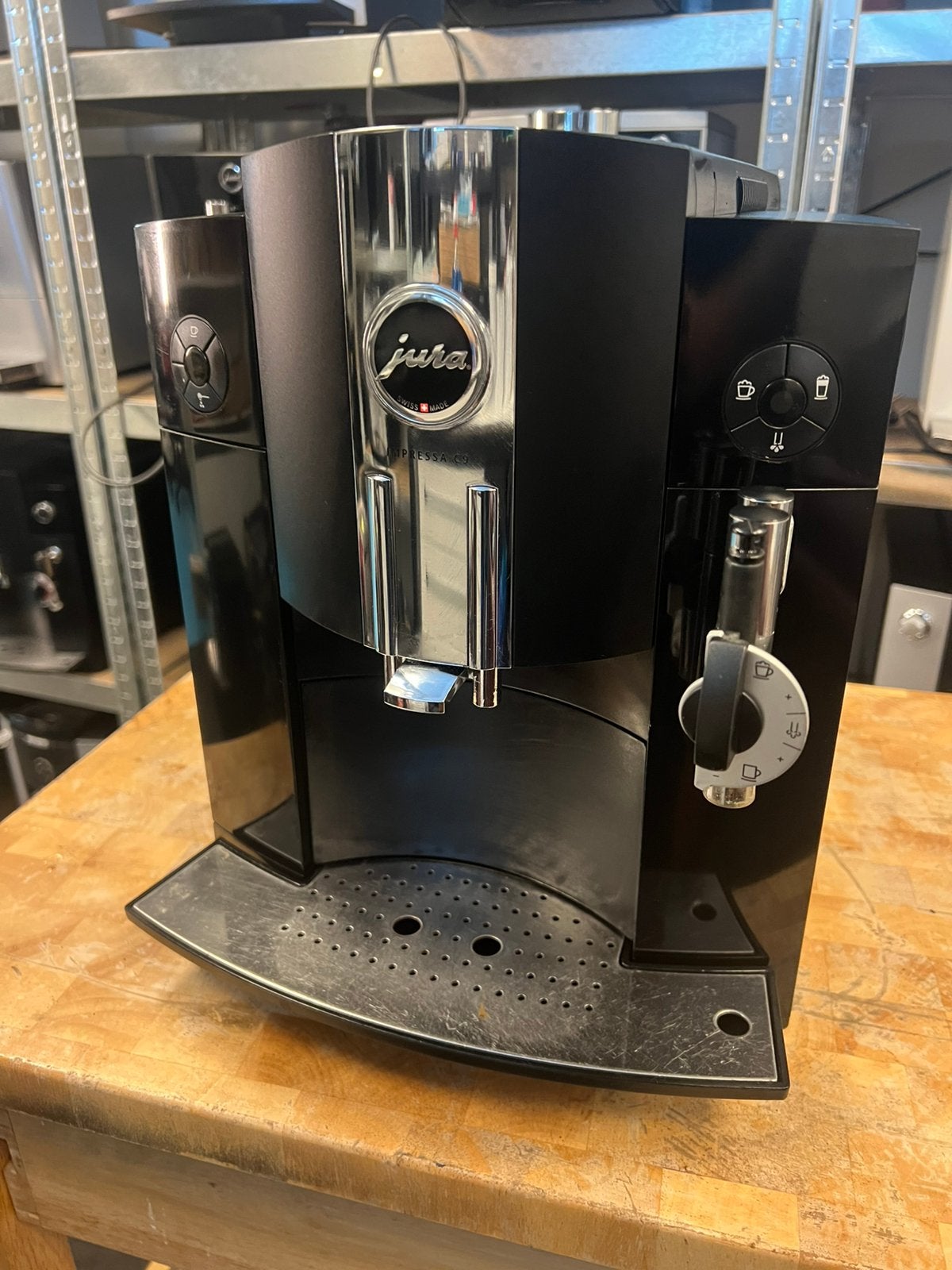 Jura c 9, Witgoed en Apparatuur, Koffiezetapparaten, 10 kopjes of meer, Koffiemachine, Ophalen of Verzenden, Zo goed als nieuw