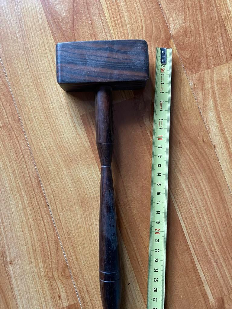 Antieke Houten Hamer / Burgemeestershamer, Antiek en Kunst, Ophalen of Verzenden