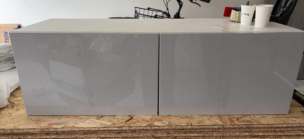 Tv meubel Ikea, Huis en Inrichting, Ophalen of Verzenden, Zo goed als nieuw, 25 tot 50 cm, 100 tot 150 cm