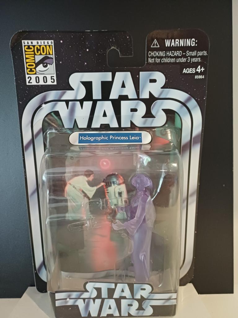 Star Wars con Holographic Prinsess Leia, Ophalen of Verzenden, Actiefiguurtje