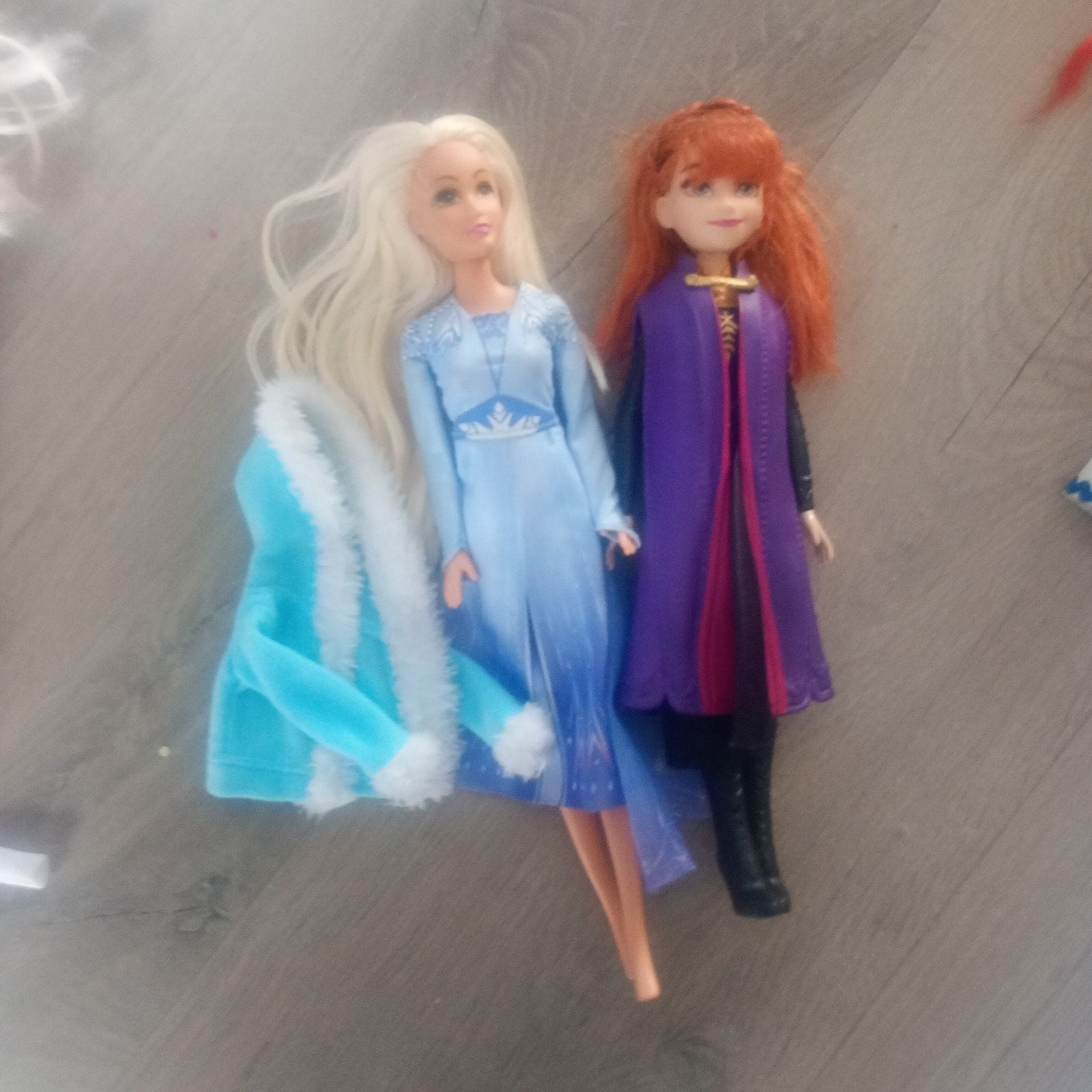 Anna en Elsa poppen - Frozen, Kinderen en Baby's, Ophalen of Verzenden, Gebruikt, Barbie