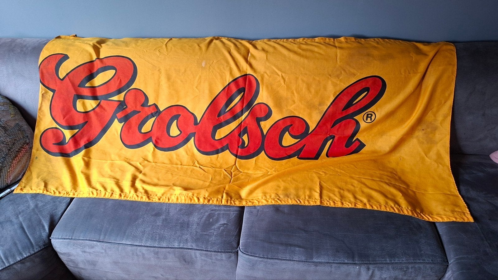 mega grote grolsch vlag uit de jaren 70, Tickets en Kaartjes