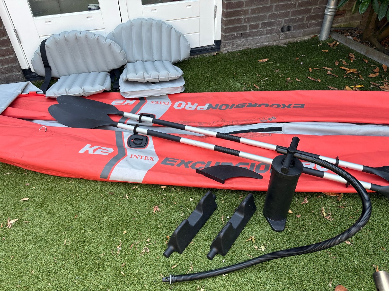 Intex Excursion Pro K2 Opblaasbare Kajak - 2-persoons, Ophalen, Opblaasbaar, Zo goed als nieuw, 2-persoons