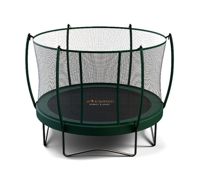 Trampoline Pro-Line 3.65 opbouw met veiligheidsnet en trapje, Ophalen, Nieuw
