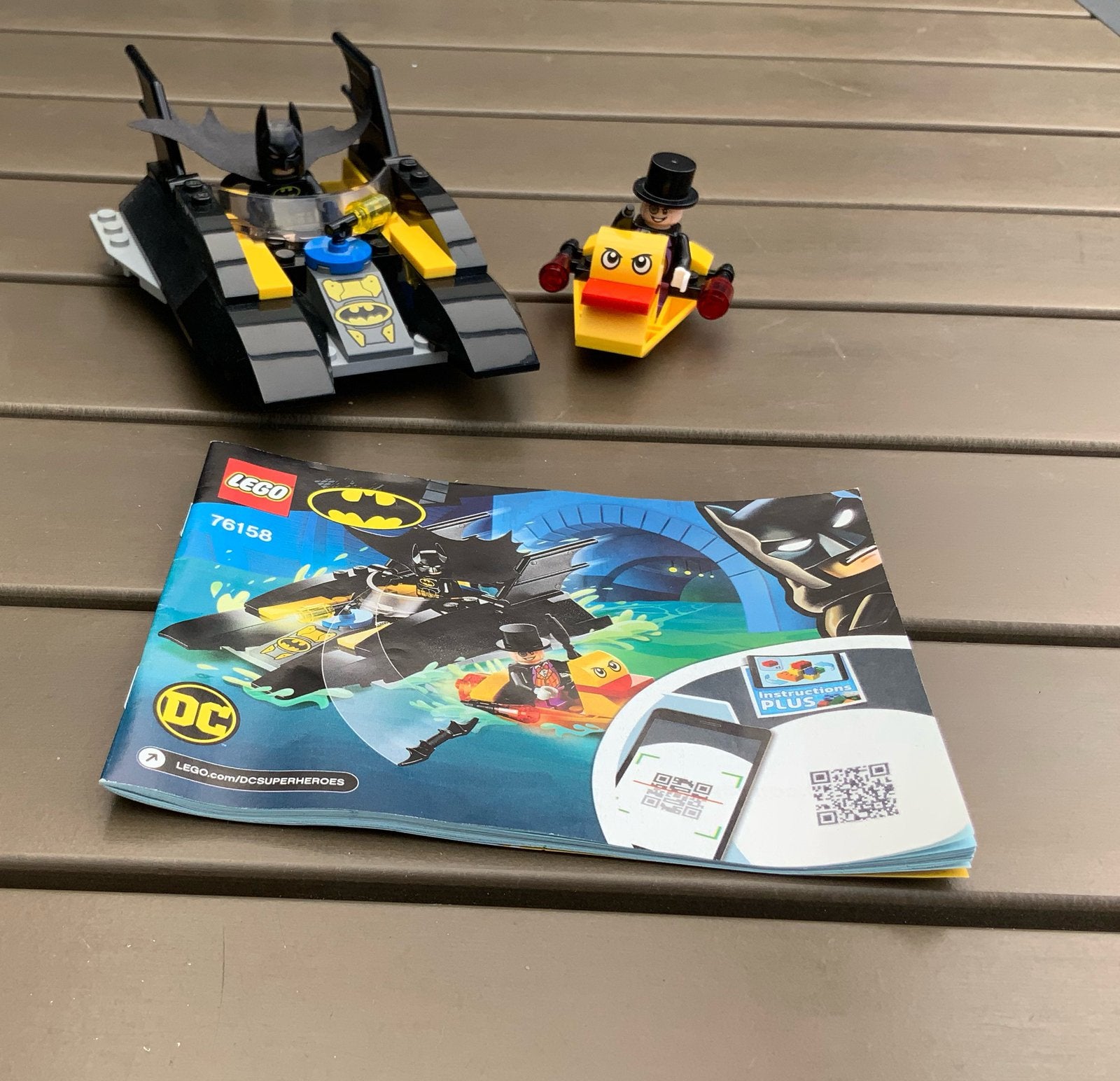 Lego Batman76158, Ophalen of Verzenden, Zo goed als nieuw