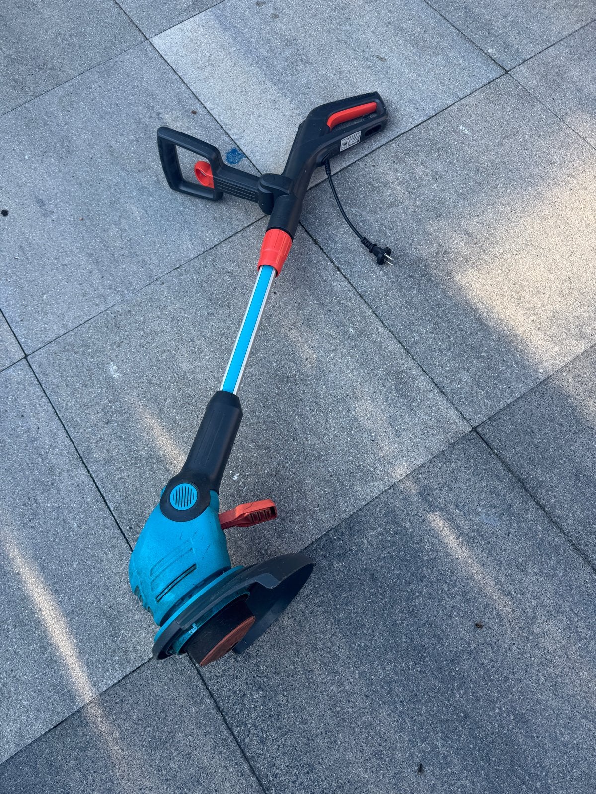 GARDENA Grastrimmer en Handgrasmaaier Set, Gebruikt, Elektrische grasmaaier, Ophalen of Verzenden, 30 t/m 39 cm