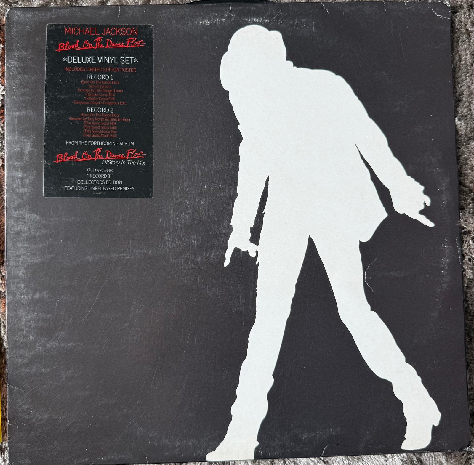 Michael Jackson – Blood On The Dance Floor Deluxe Vinyl 2LP, Gebruikt, 1990 - 1999, Ophalen of Verzenden, Dubbel-LP